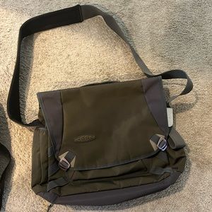 Keen laptop bag used green/brown